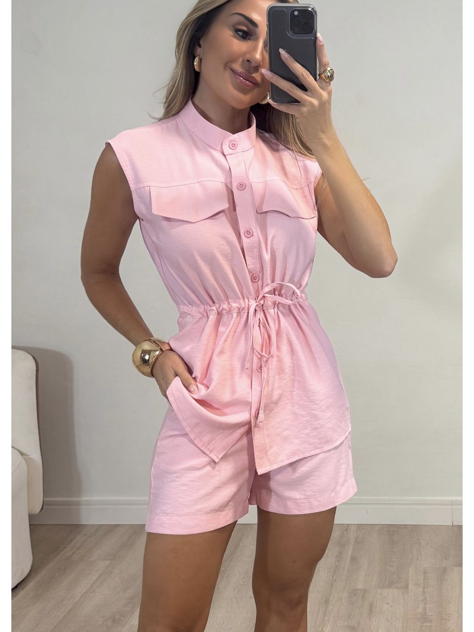 Conjunto Short com Colete