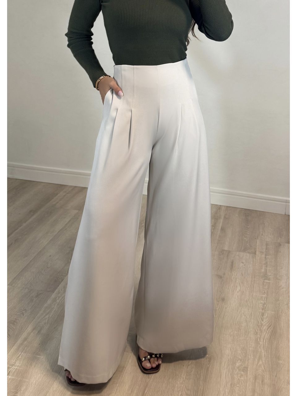 Calça Alfaiataria Esmeralda 