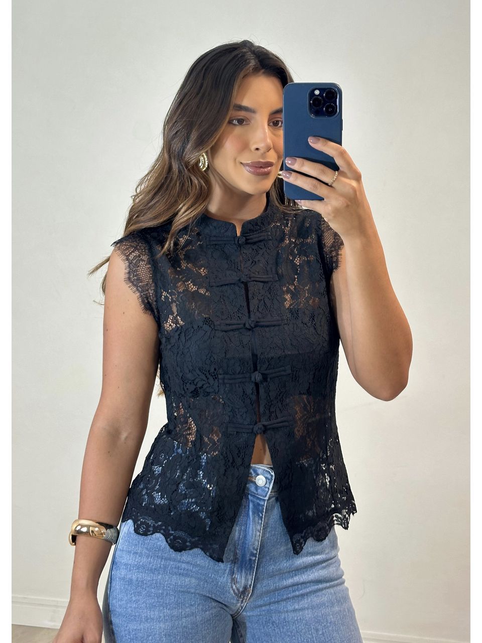 Blusa Renda Theodora