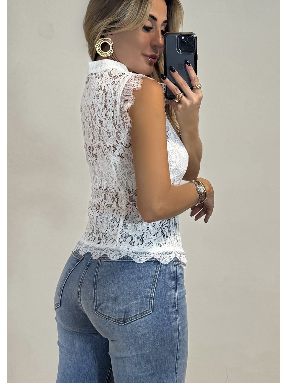 Blusa Renda Theodora