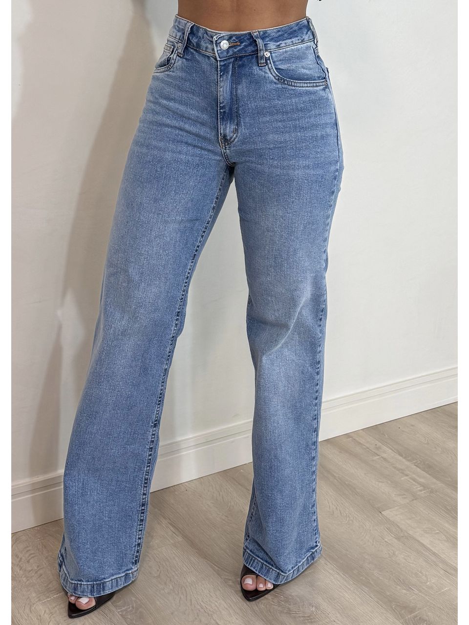 Calça Jeans Wide leg Renata 