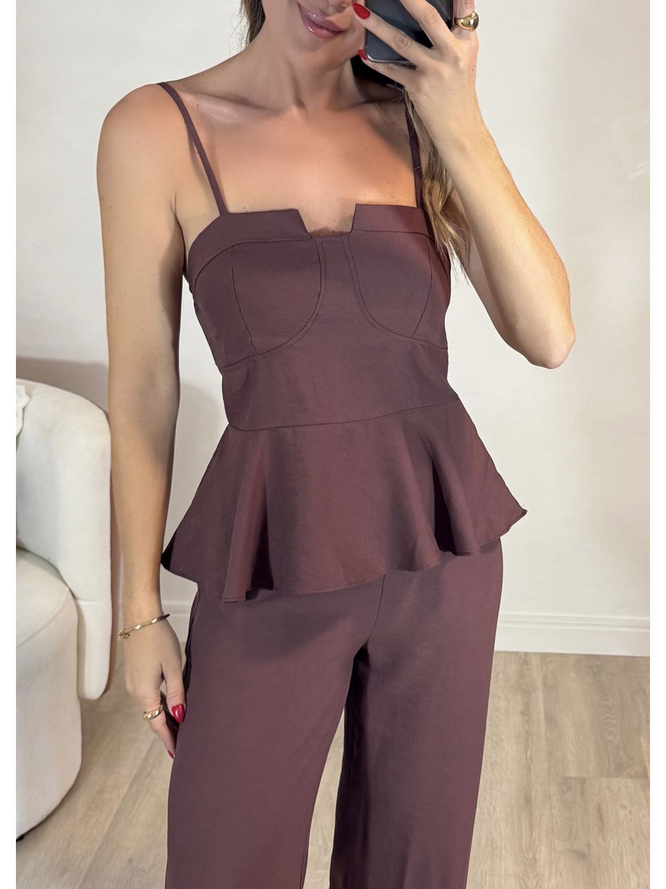Conjunto Peplum Luciana