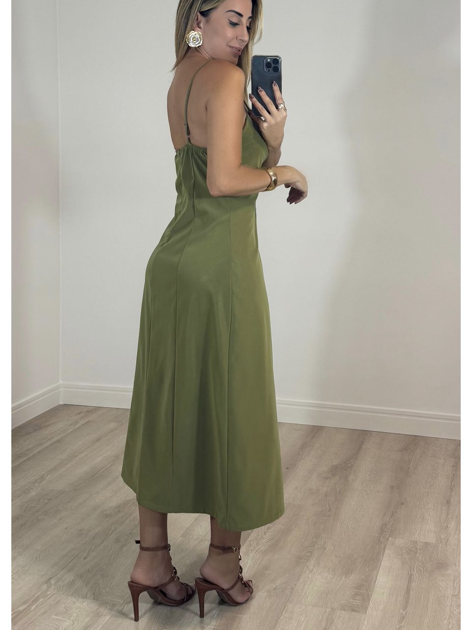 Vestido Suede Malu 