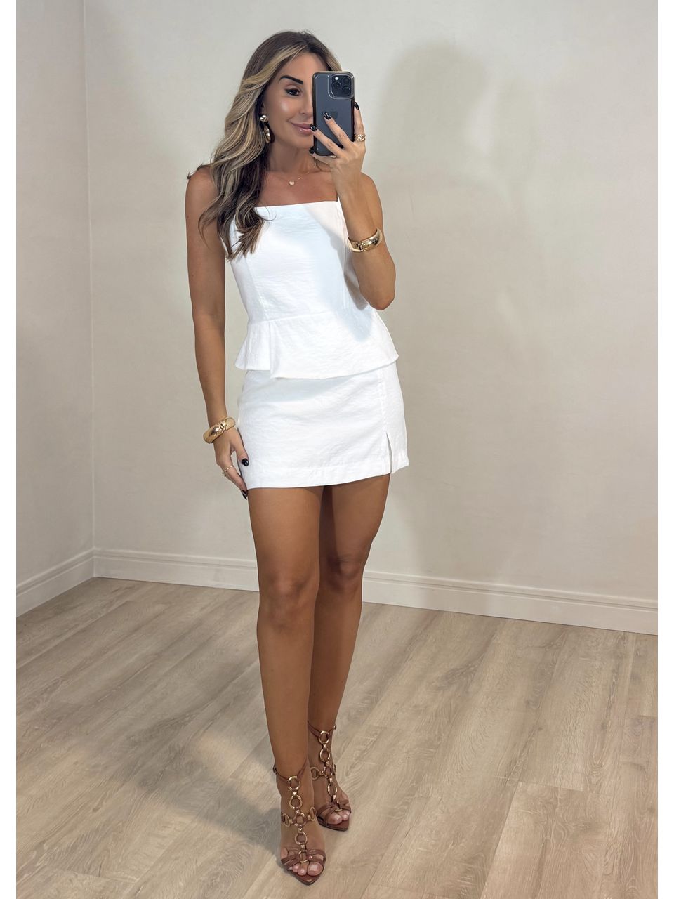 Conjunto Short Saia Magnólia
