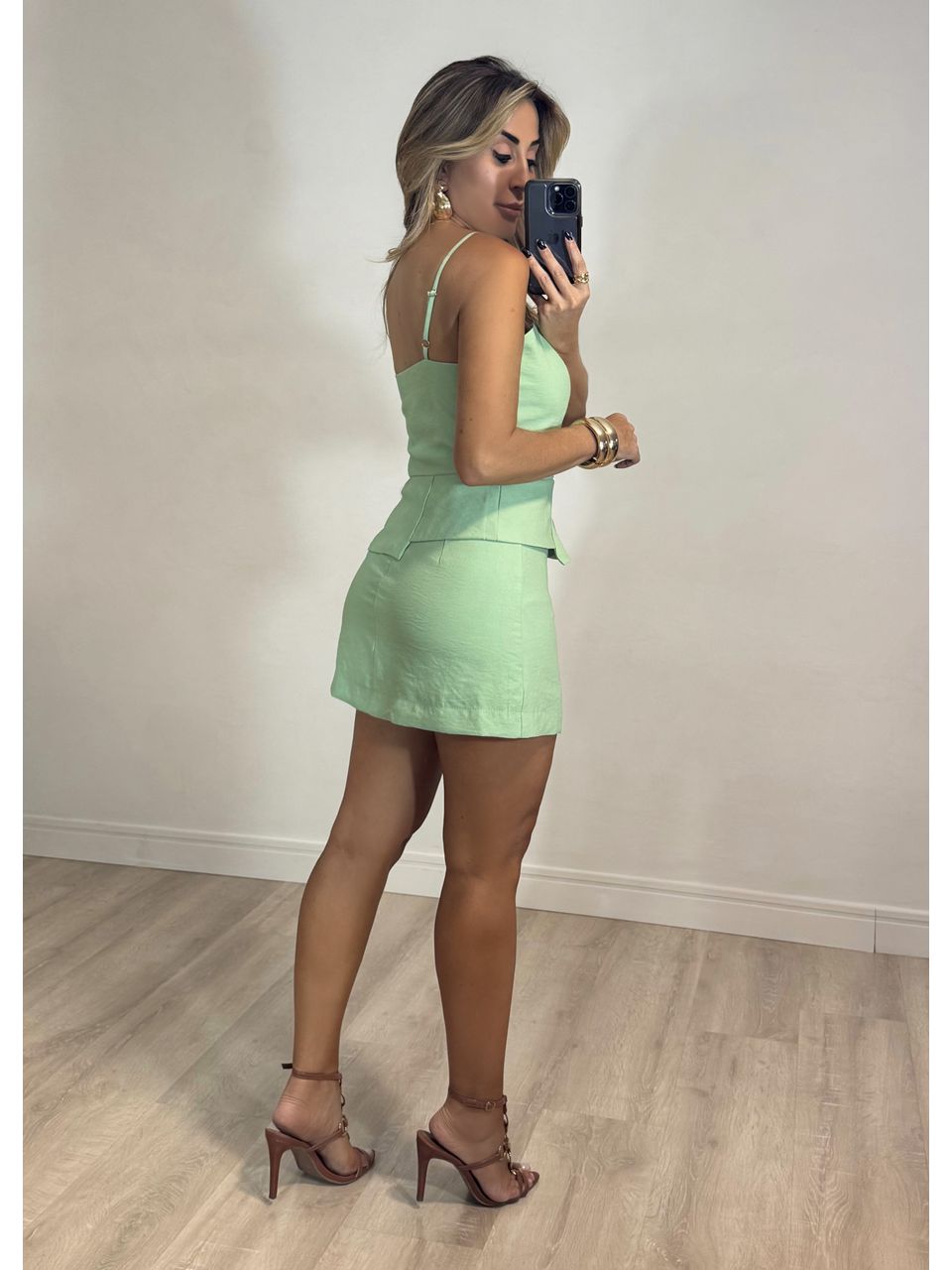 Conjunto Short saia Magnólia
