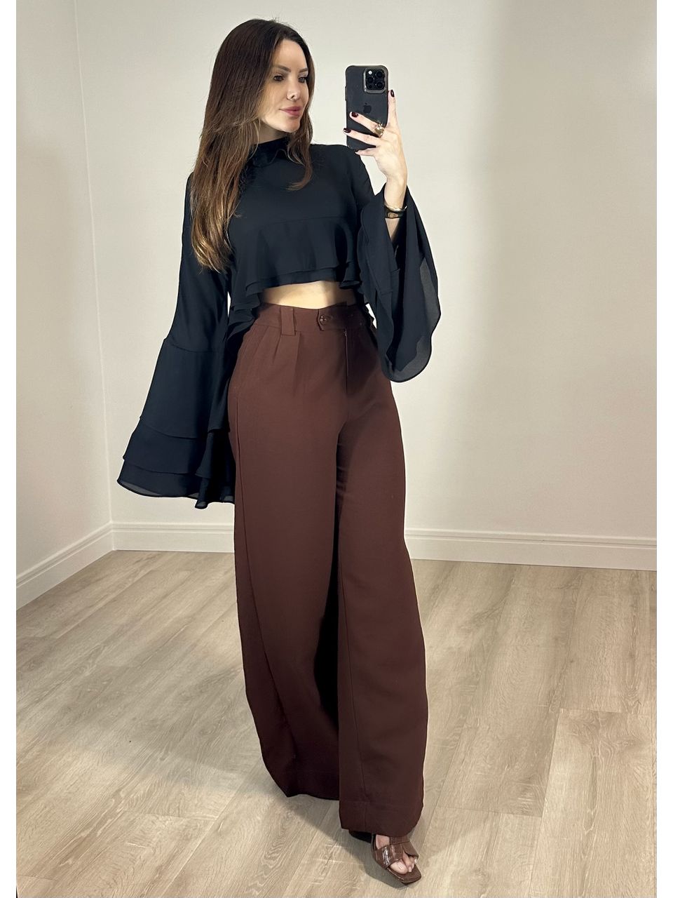 Calça Pantalona Lana
