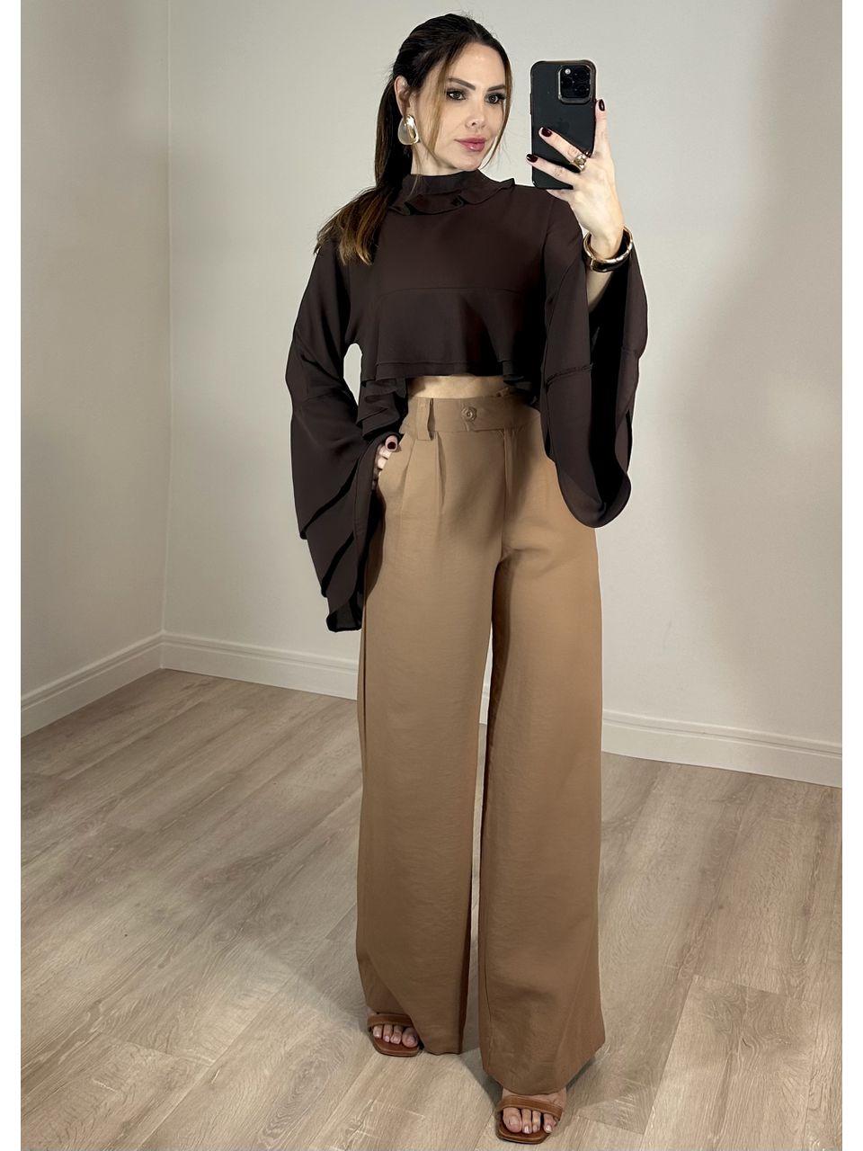 Calça Pantalona Lana