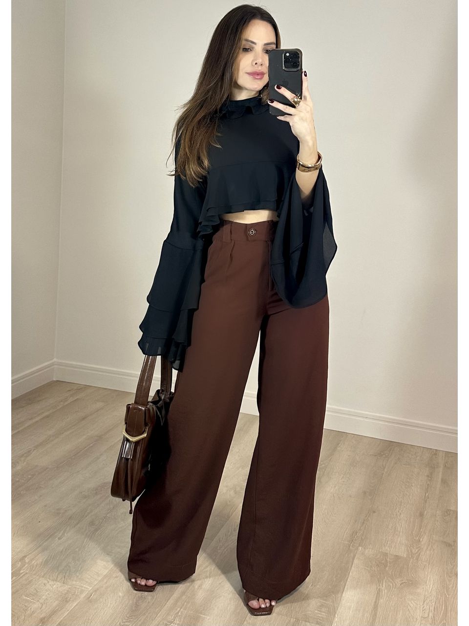 Calça Pantalona Lana