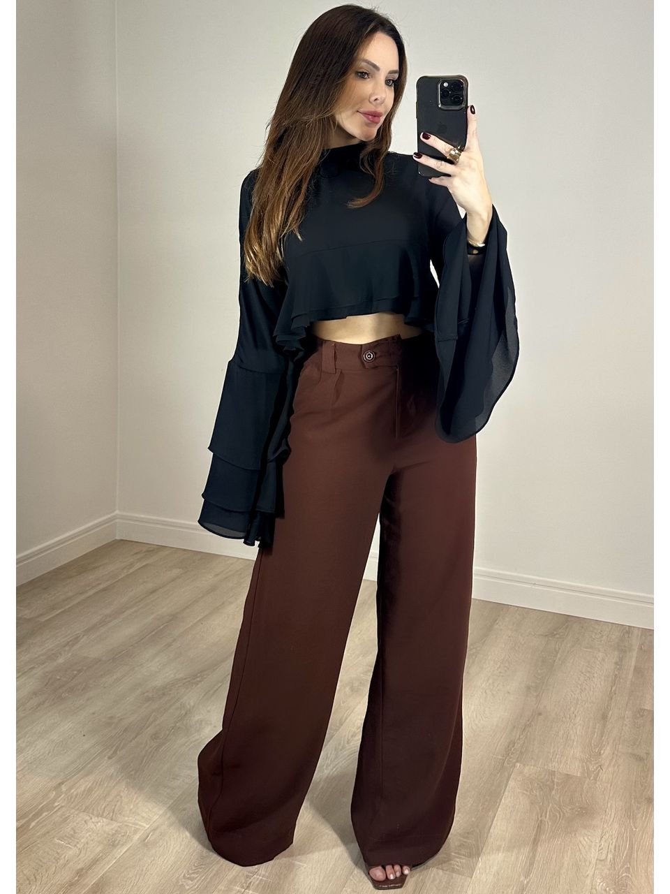 Calça Pantalona Lana