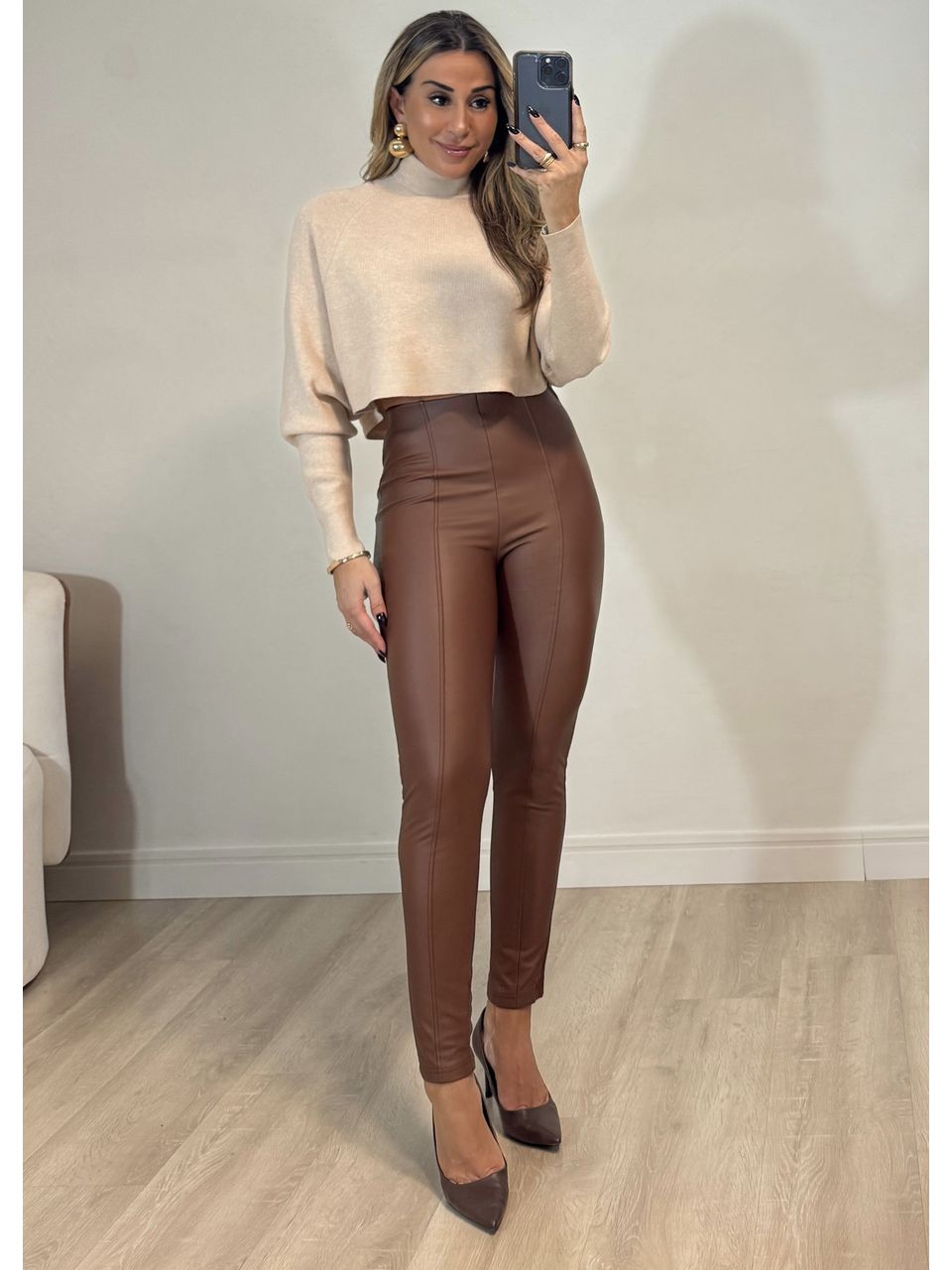 Calça Montaria PU