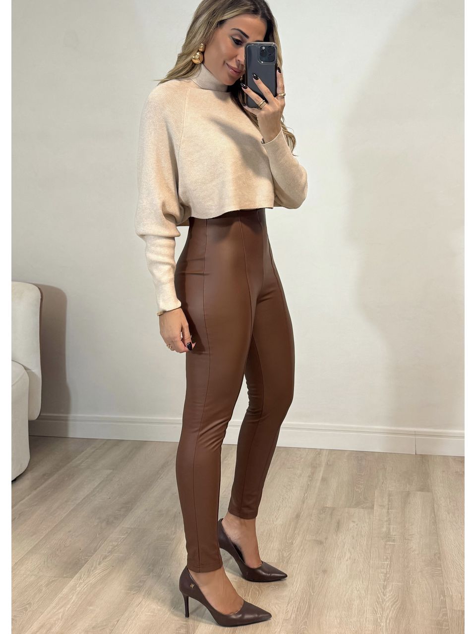 Calça Montaria PU