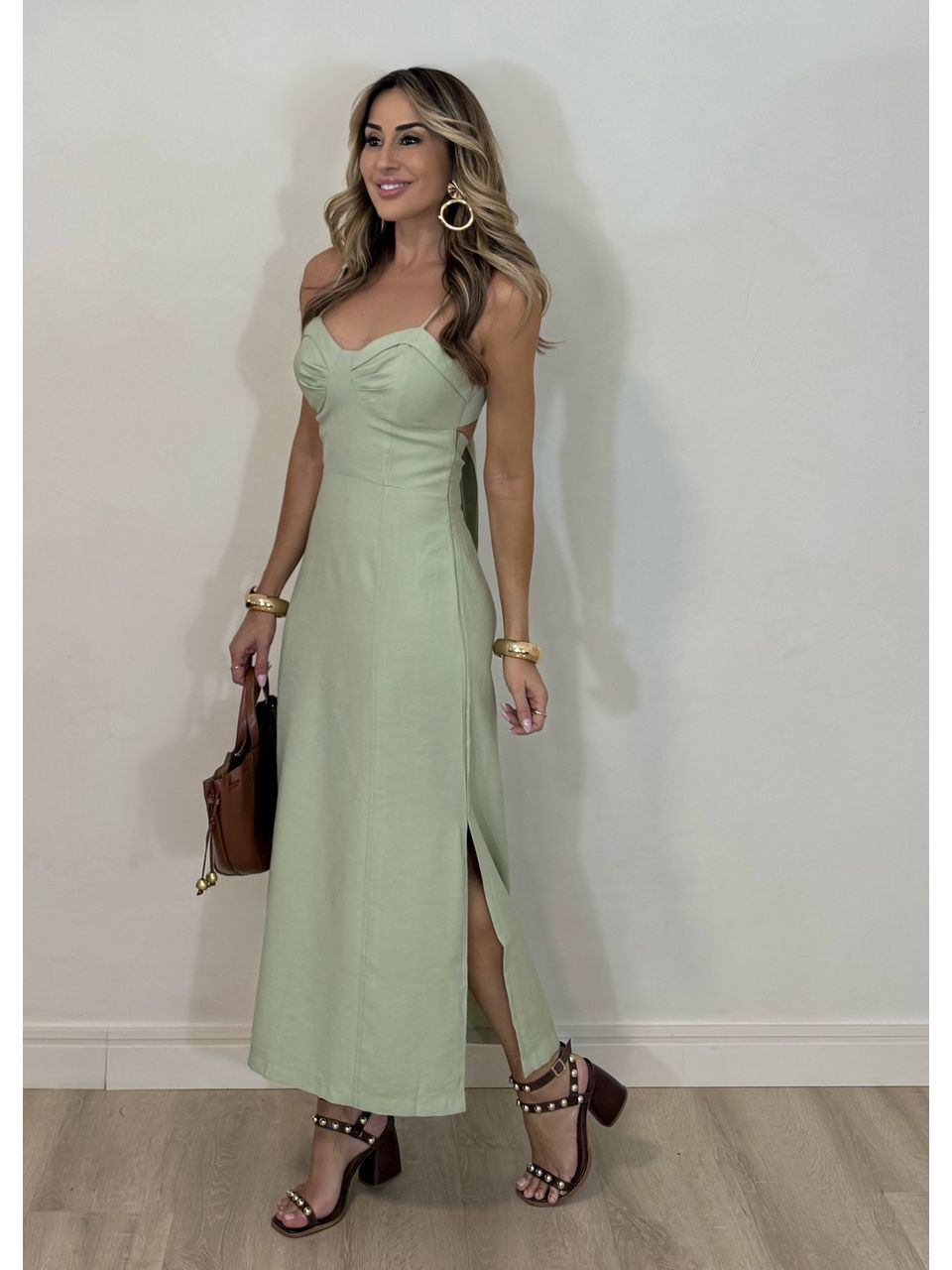 Vestido Midi Santorini