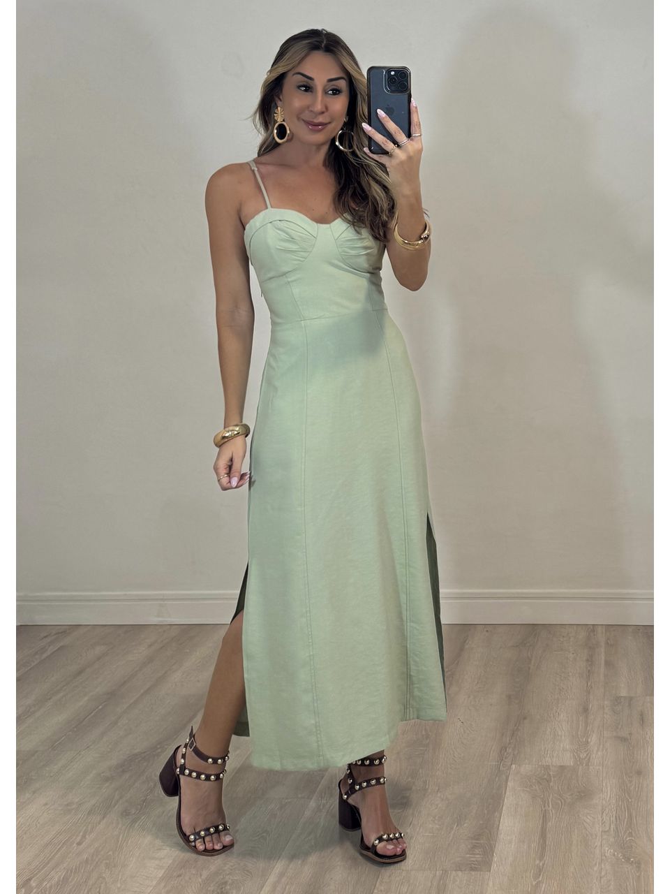 Vestido Midi Santorini