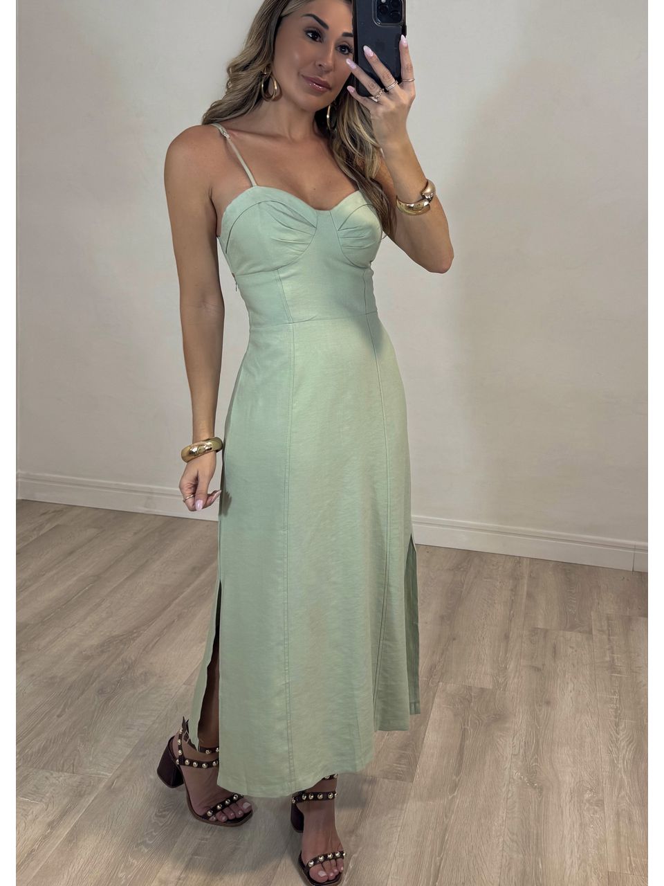 Vestido Midi Santorini