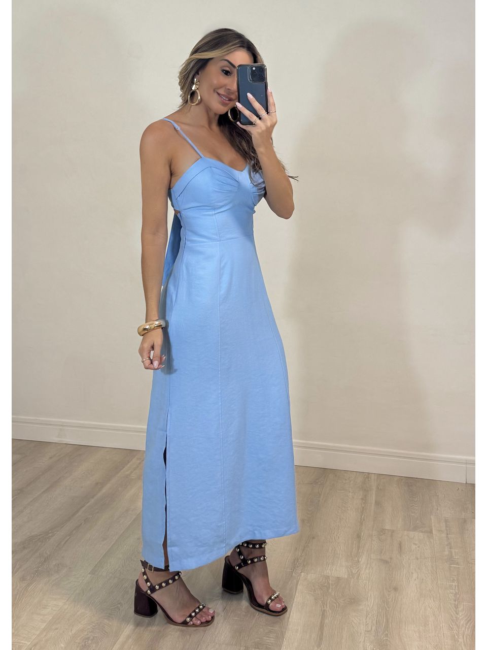 Vestido Midi Santorini