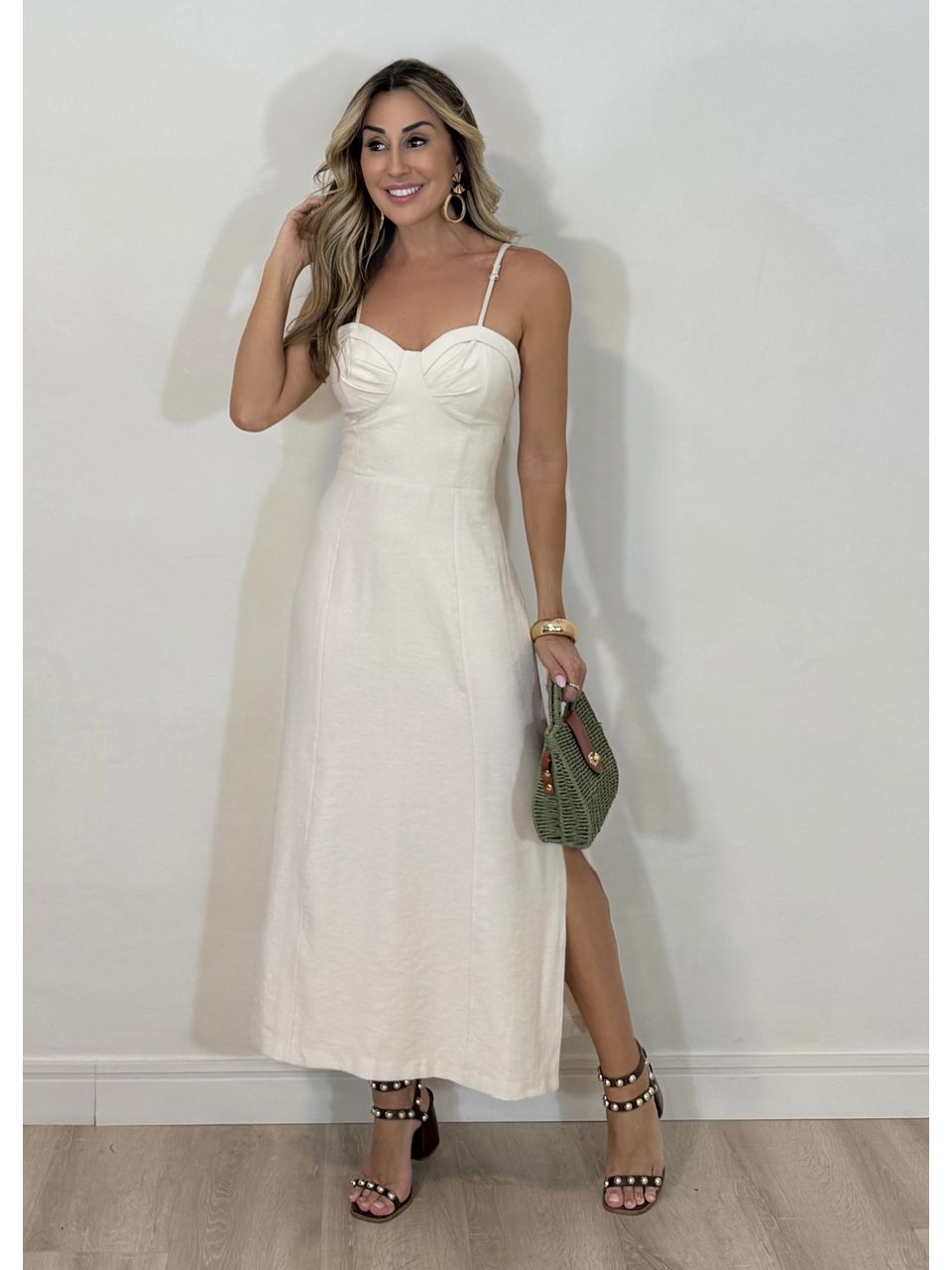Vestido Midi Santorini - 3374 - MADONNA BASIC