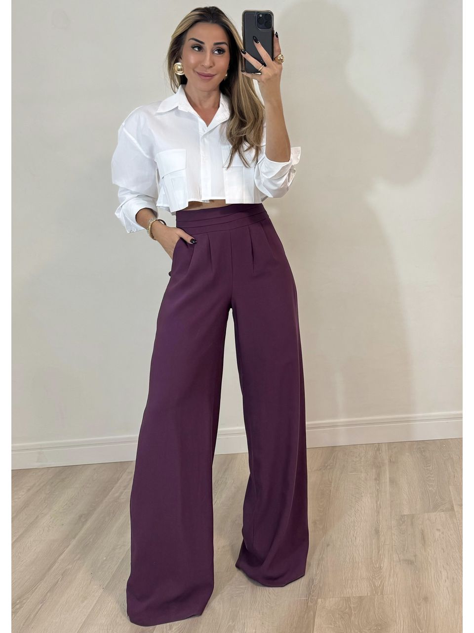Calça Pantalona Elis 