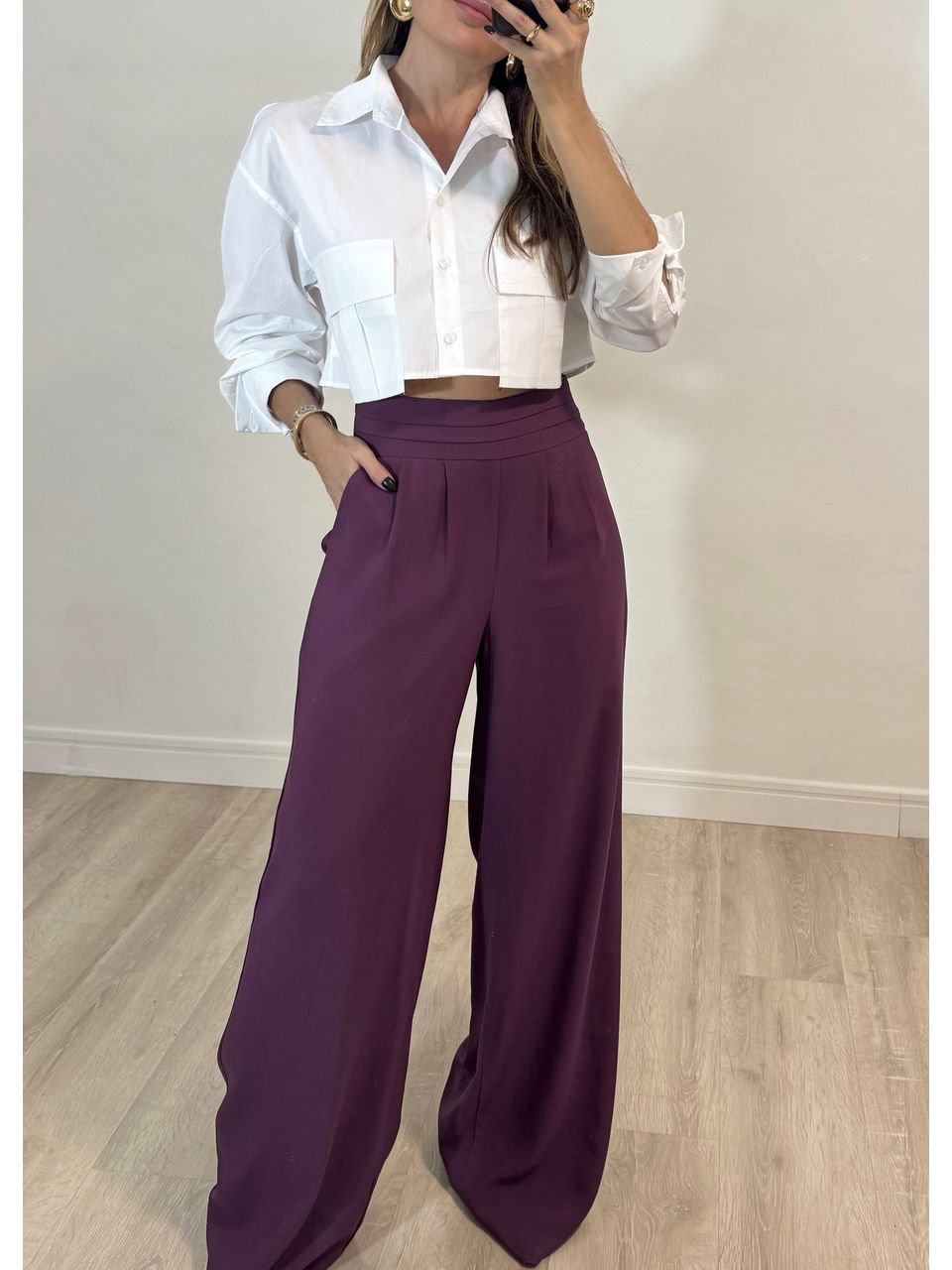 Calça Pantalona Elis 