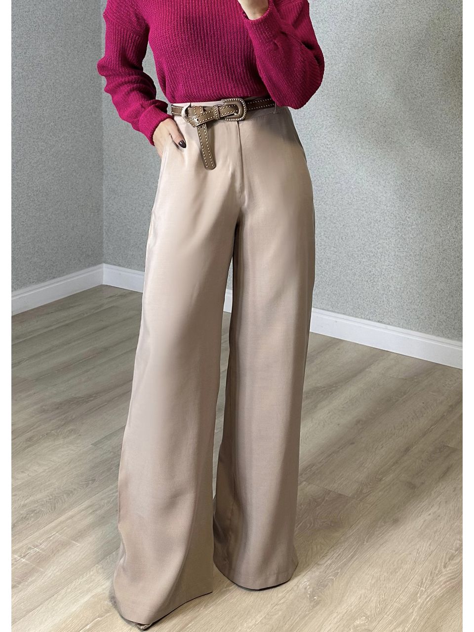 Calça Pantalona Tencel Beatriz - 2745 - MADONNA BASIC