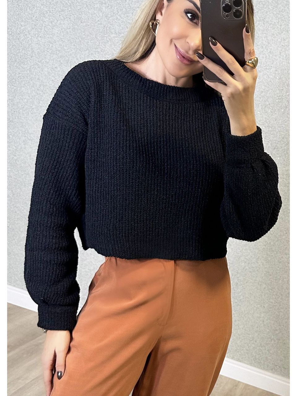Blusa Tricot Mousse - 2747 - MADONNA BASIC