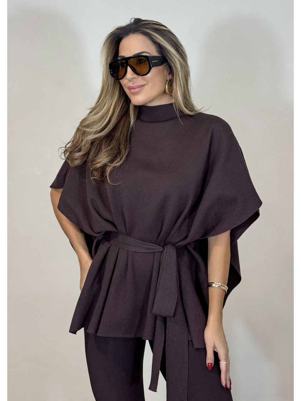 Blusa Capa Modal