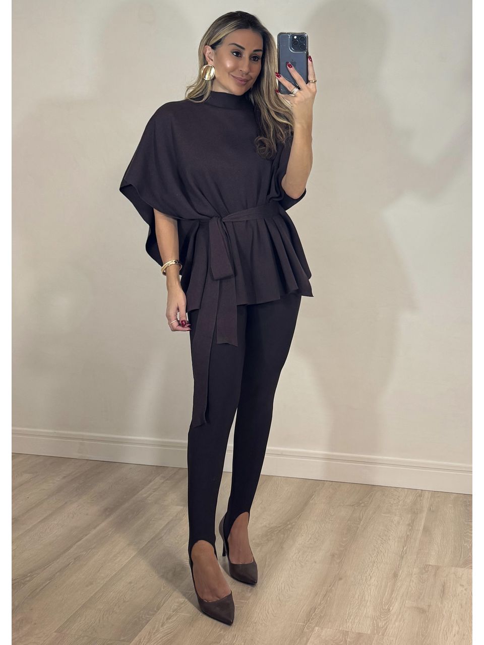 Blusa Capa Modal