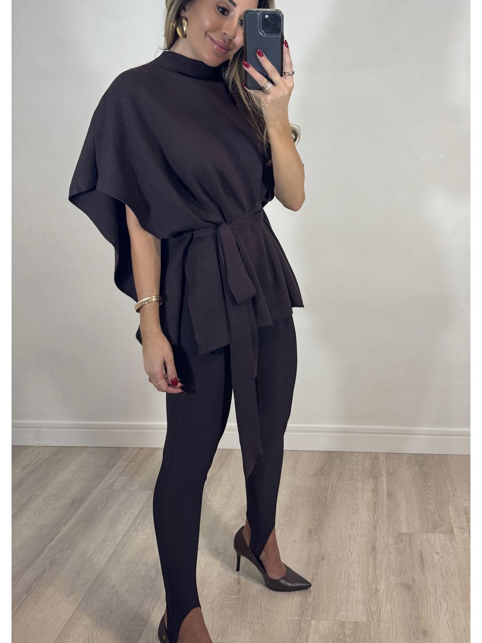Blusa Capa Modal