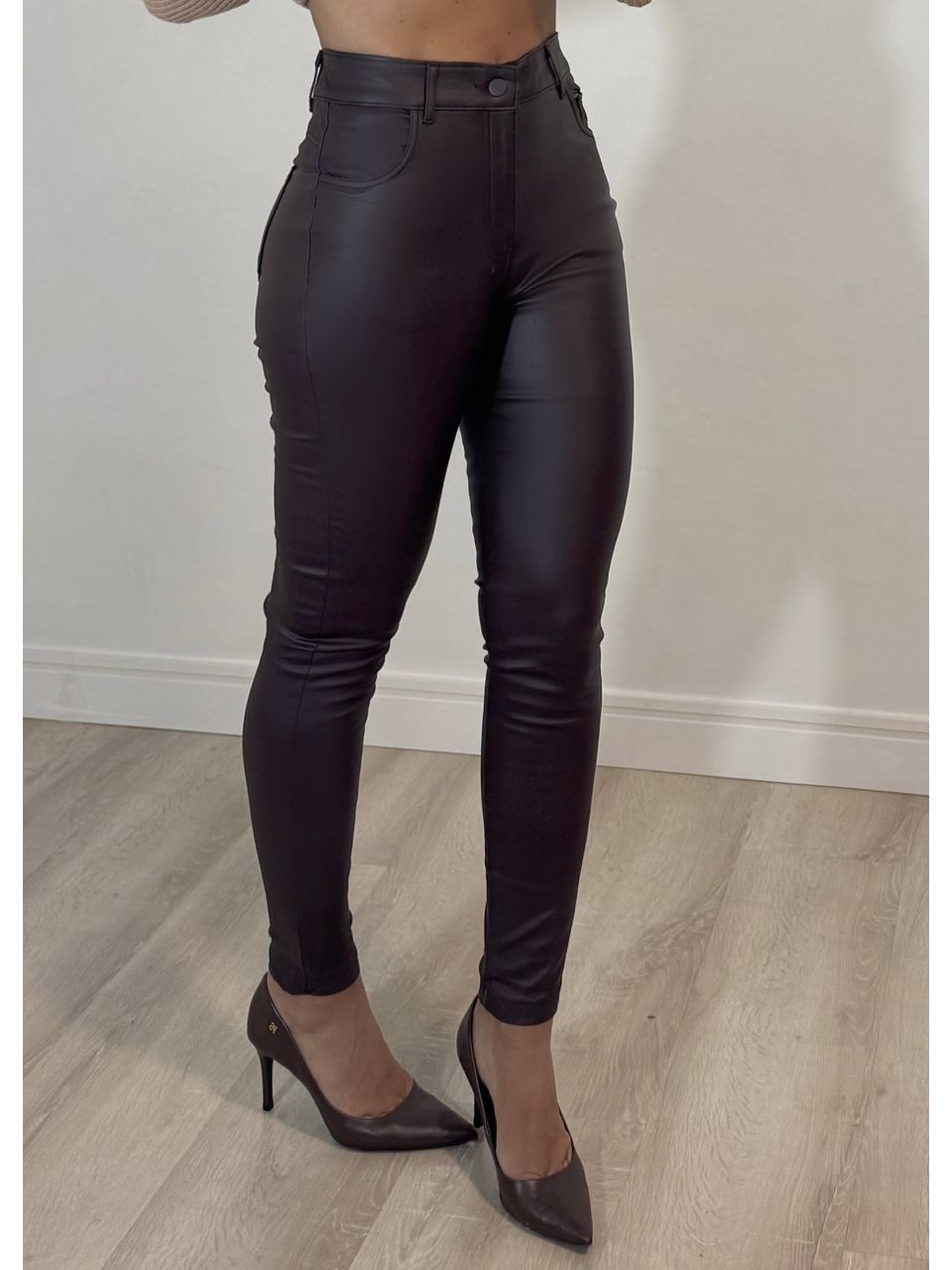 Calça Resinada Slim - 5065 - MADONNA BASIC