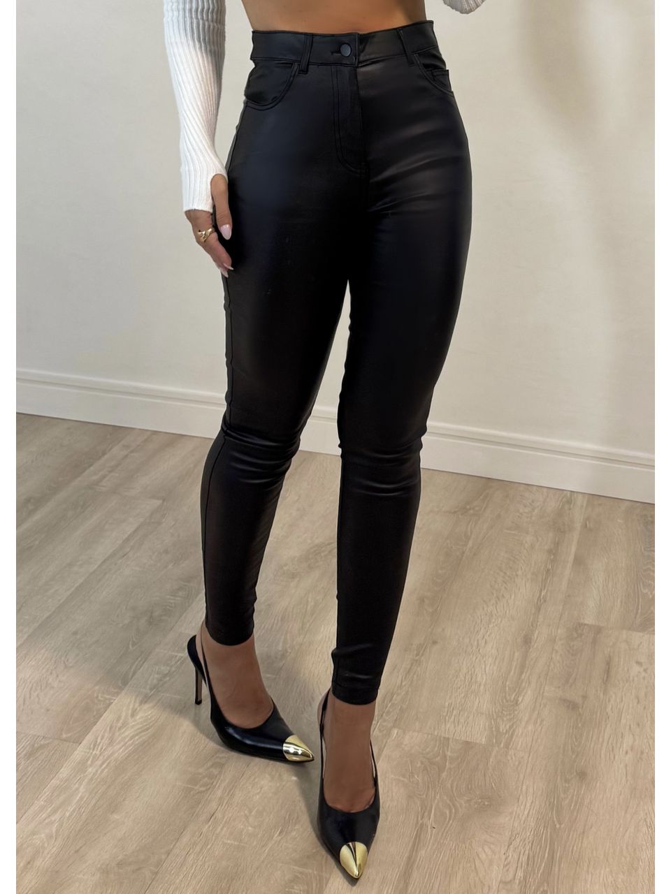 Calça Resinada Slim - 5064 - MADONNA BASIC