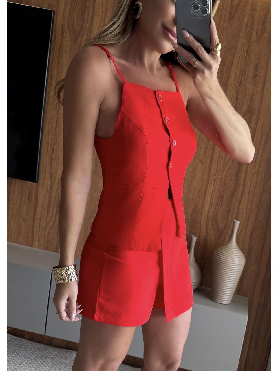  Conjunto Short Saia Cléo