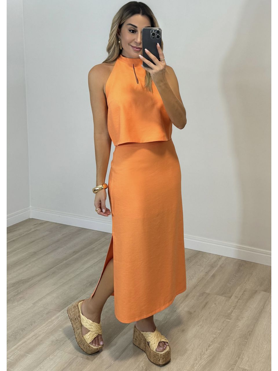 Conjunto Saia Geórgia