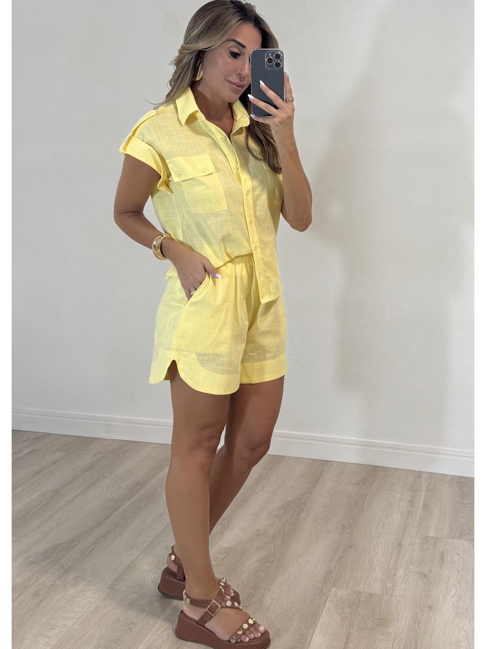 Conjunto Linho Donatella 