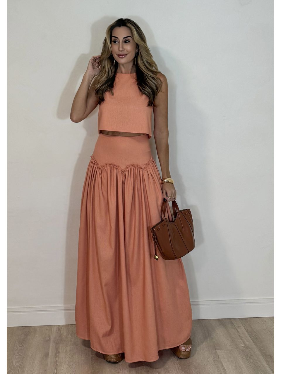 Conjunto Linho Espanha - 3357 - MADONNA BASIC