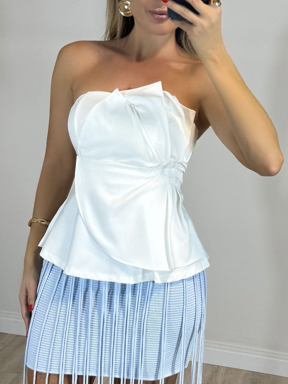 Blusa Tomara Que Caia Lavínia