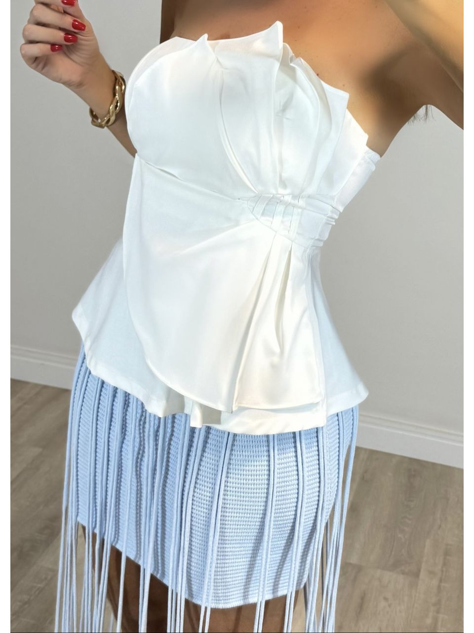 Blusa Tomara Que Caia Lavínia