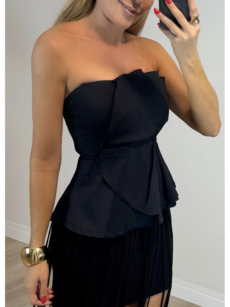 Blusa Tomara Que Caia Lavínia