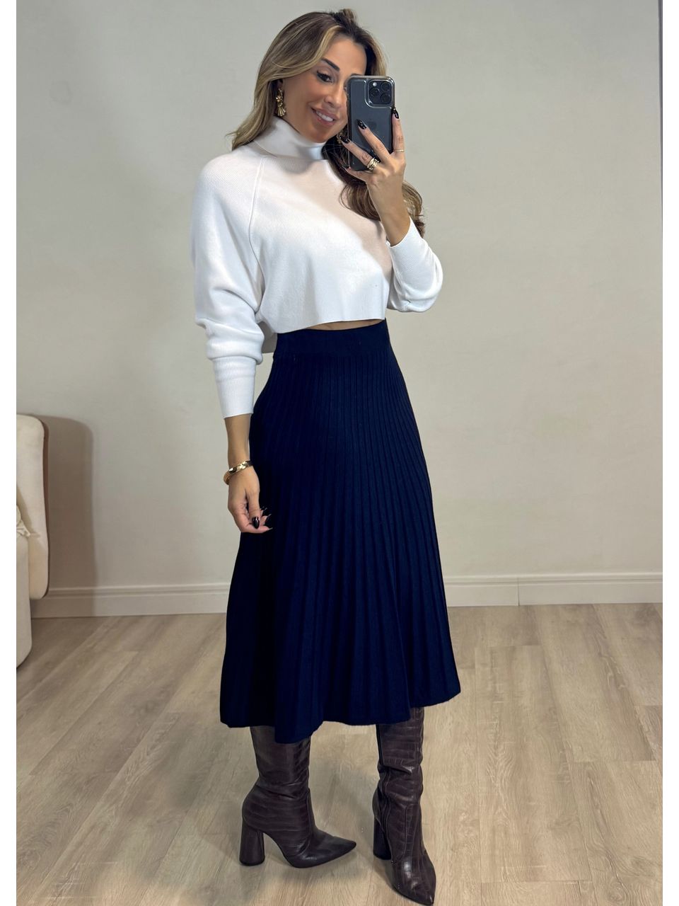 Saia Tricot Leona - 4466 - MADONNA BASIC