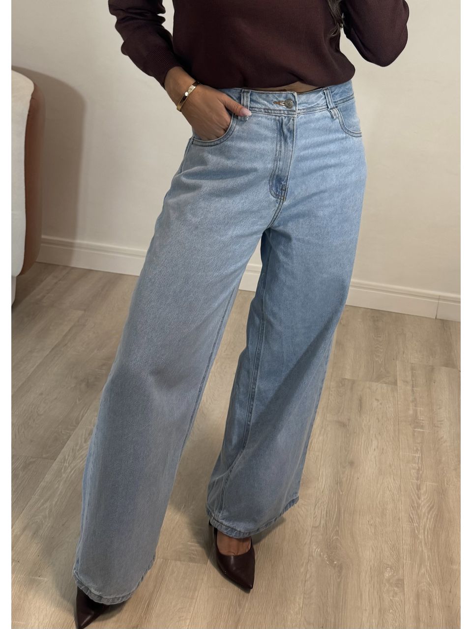 Calça Jeans Baggy Bruna 