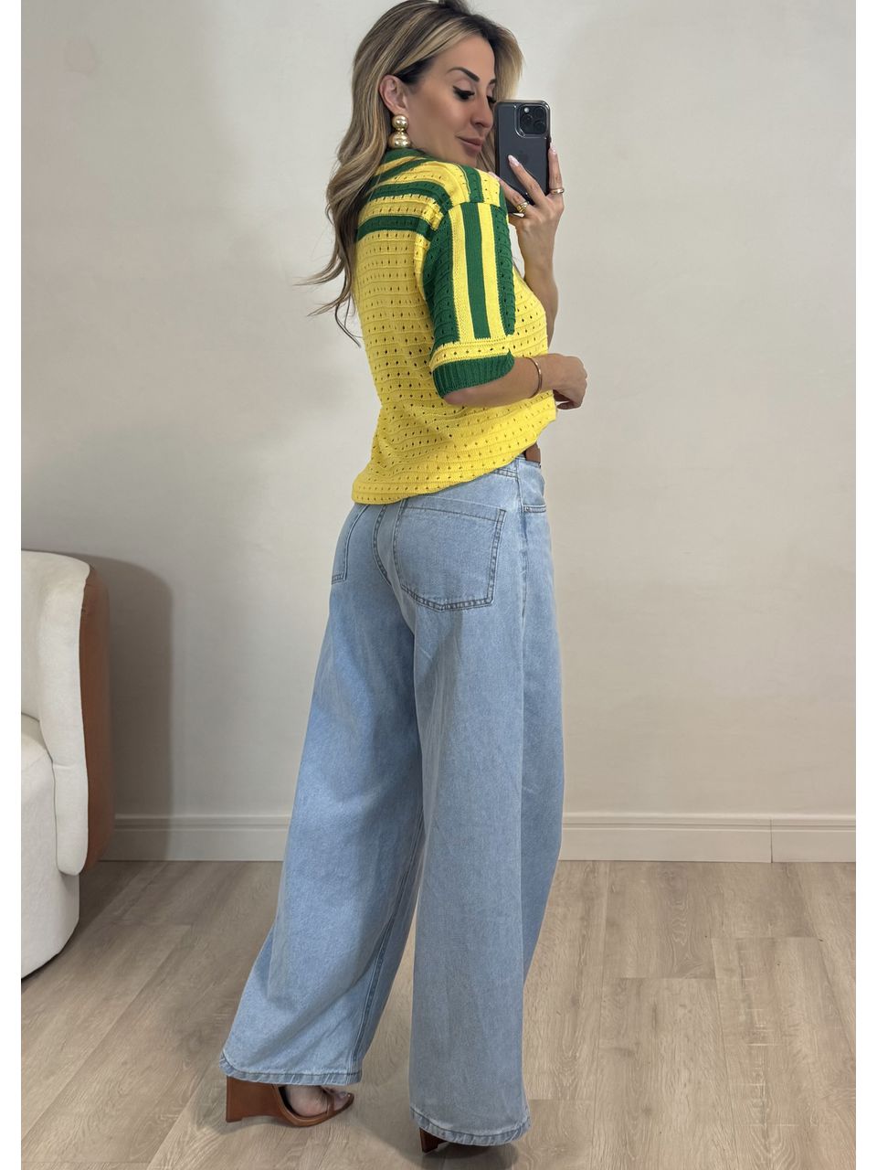 Calça Jeans Baggy Bruna 