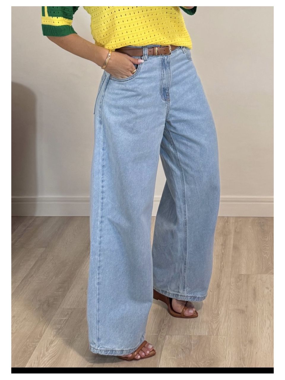Calça Jeans Baggy Bruna 