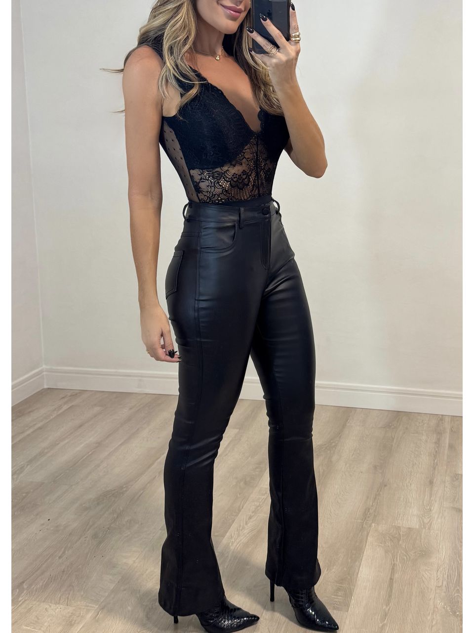 Calça Resinada Talita
