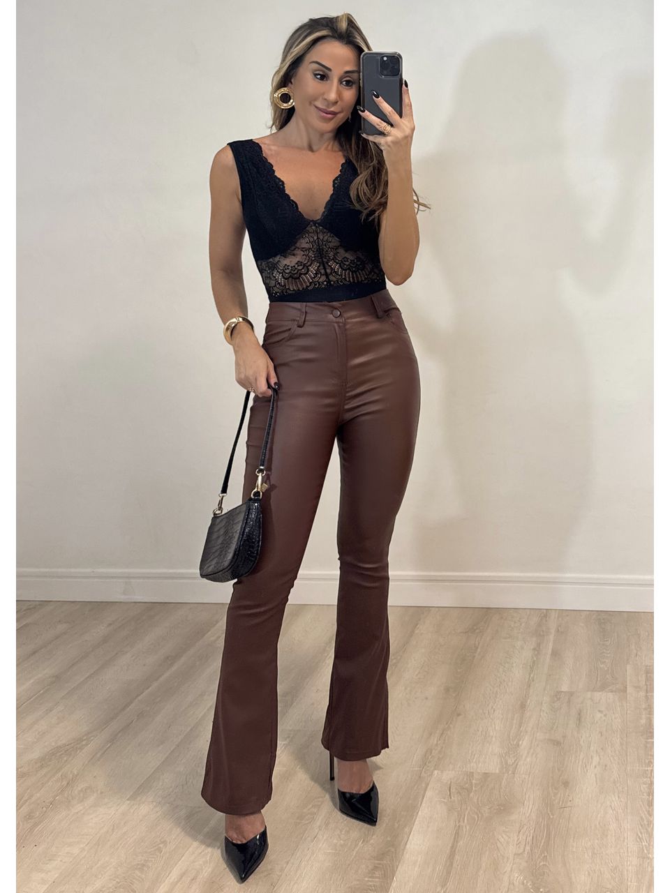 Calça Resinada Talita 