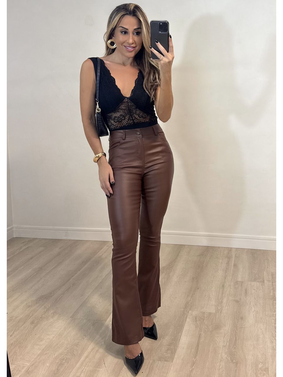 Calça Resinada Talita 
