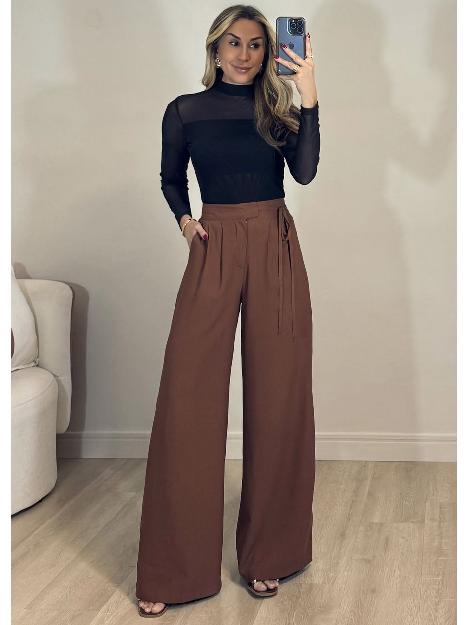 Calça Pantalona Maia - 5018 - MADONNA BASIC