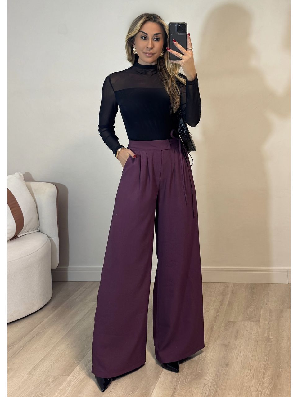 Calça Pantalona Maia - 5017 - MADONNA BASIC