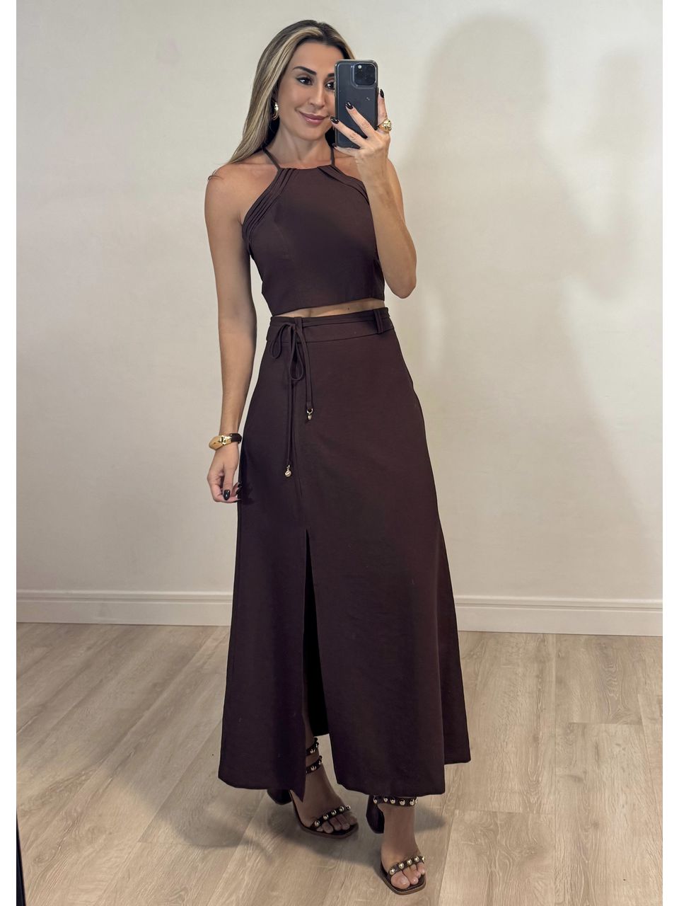 Conjunto Saia Melissa 