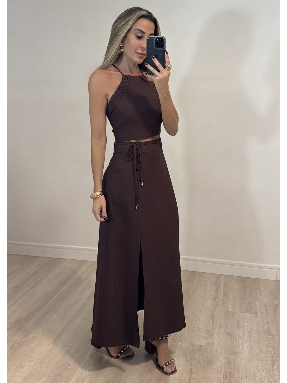 Conjunto Saia Melissa 