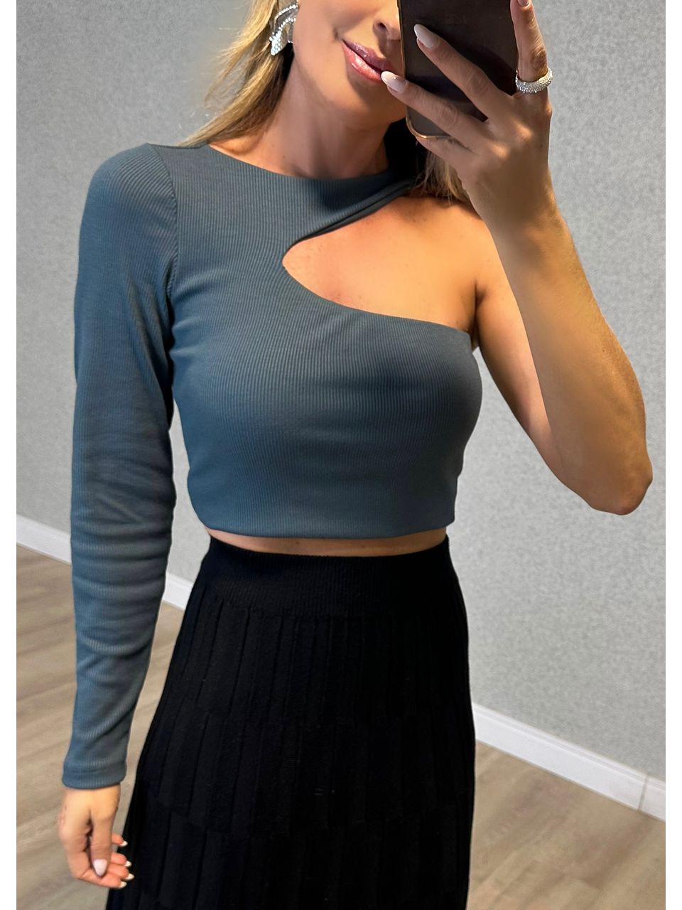 Blusa canelada Eva - 2679 - MADONNA BASIC