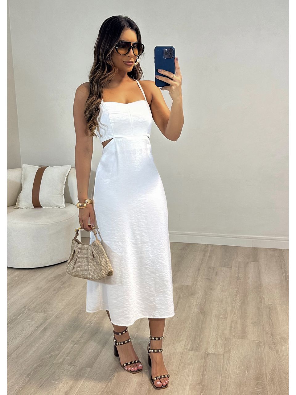 Vestido Midi Camile - 3317 - MADONNA BASIC