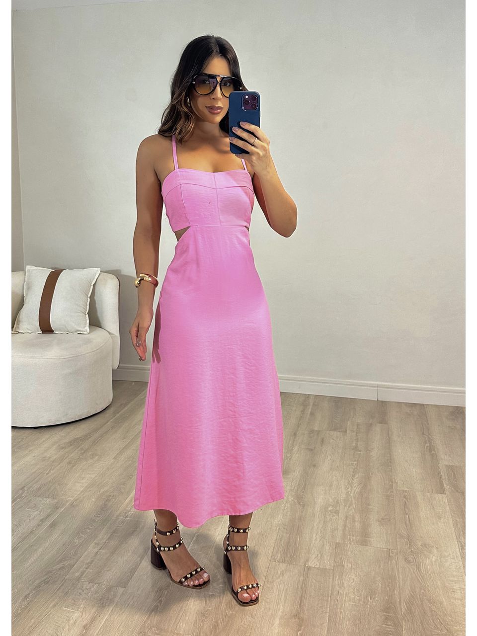 Vestido Midi Camile - 3318 - MADONNA BASIC